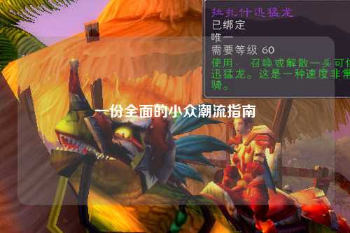 一份全面的小众潮流指南