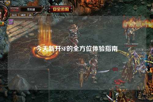 今天新开SF的全方位体验指南