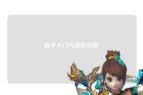新手入门与进阶攻略